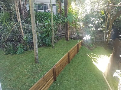 Tiered Retaining with Landscaping 1