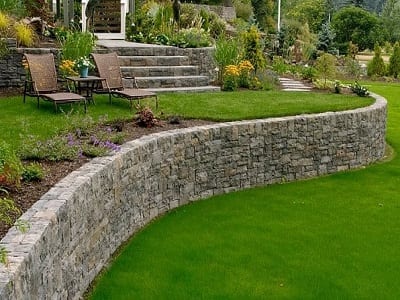 curved retaining wall big sky landscaping inc 2062 Vorstman constructions 1